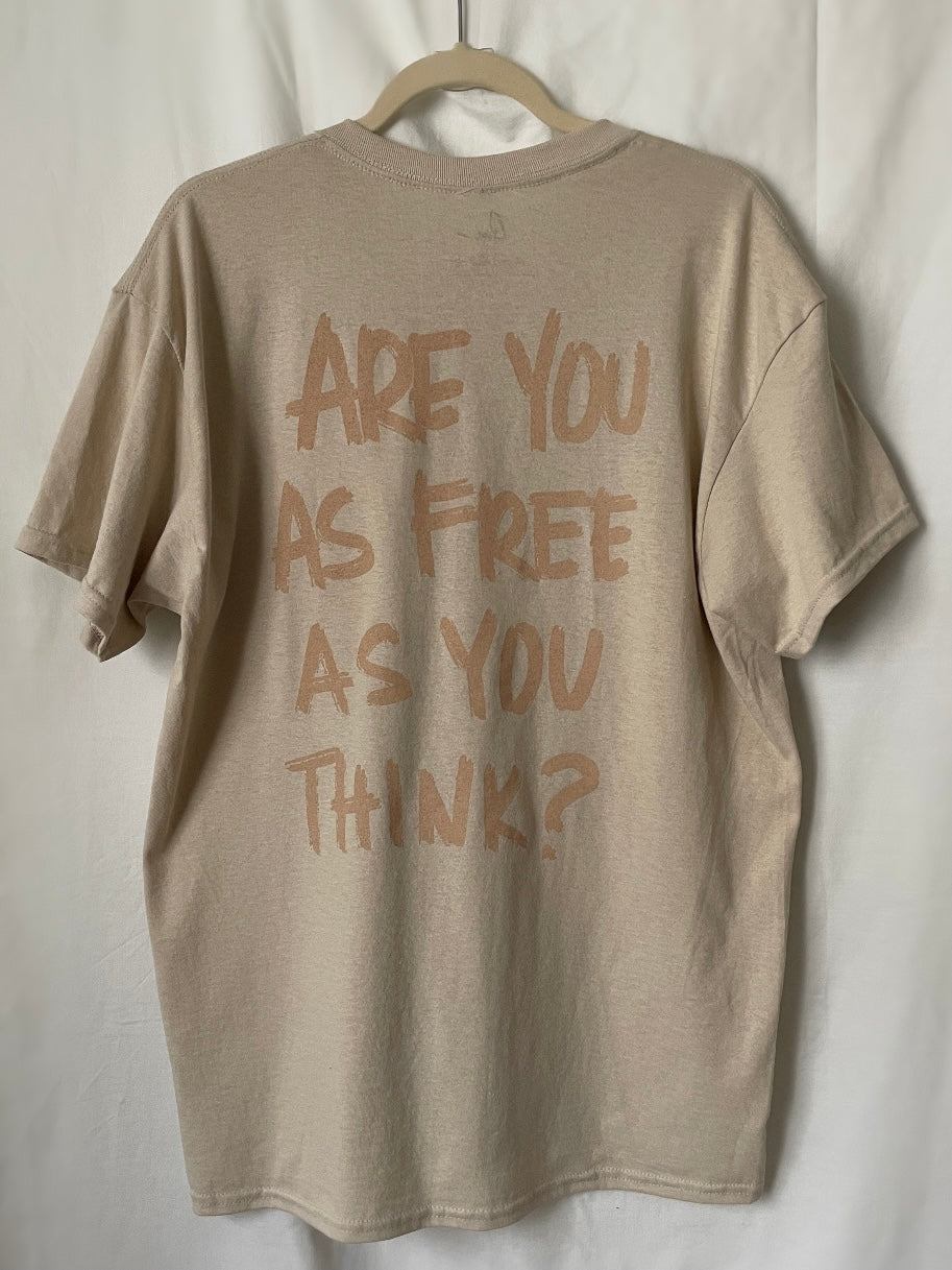 R U FREE? Oversized Tee