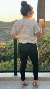 R U FREE? Oversized Tee