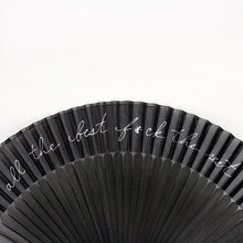 Load image into Gallery viewer, BLACK HAND-HELD FAN
