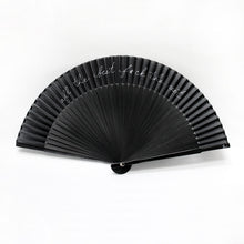 Load image into Gallery viewer, BLACK HAND-HELD FAN
