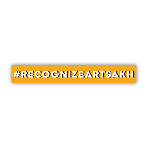 #RecognizeArtsakh Bumper Sticker
